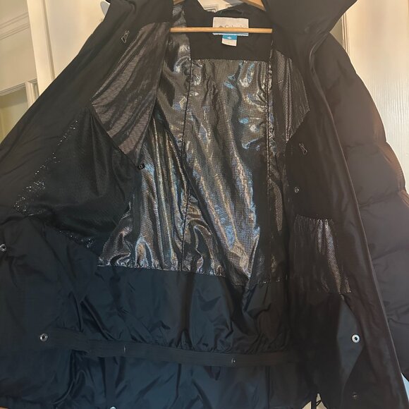 Columbia Men’s 650-Down Omni-Heat Puffer Jacket – Size L – Black - Picture 3 of 4